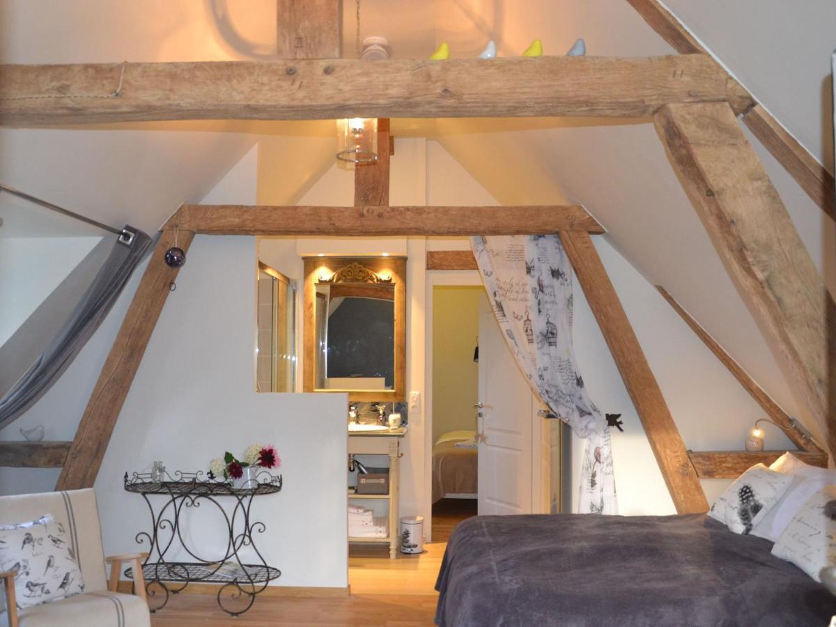 Maison d'Hôtes la Bihorée Saint-Germain-de-Livet Quarto foto